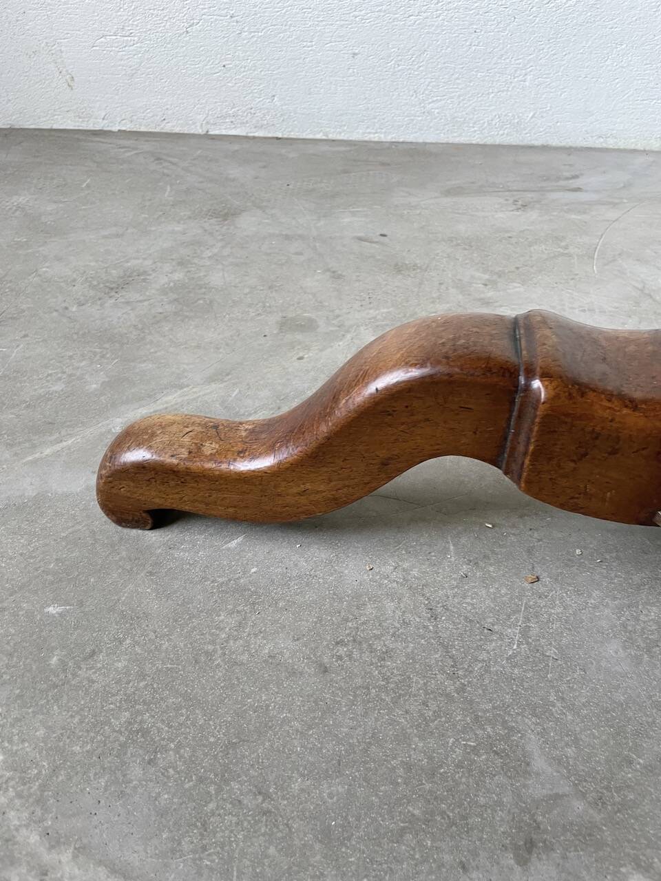 Empire walnut and marble pedestal table, late 19th century