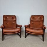 Pair of Scandinavian armchairs