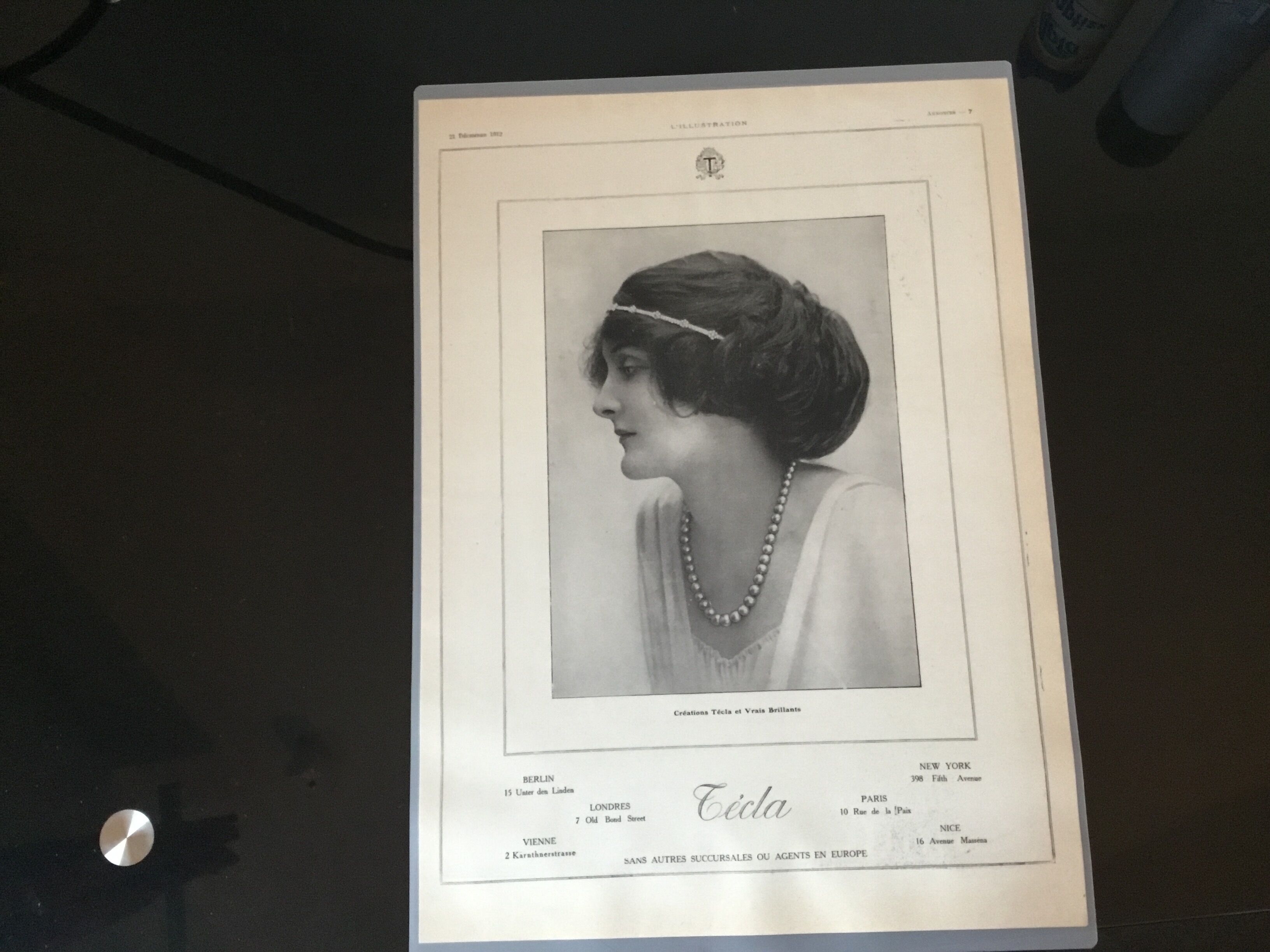 Vintage advertising to frame