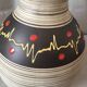 Vase tönnieshop cartens west germany vintage ceramic and email