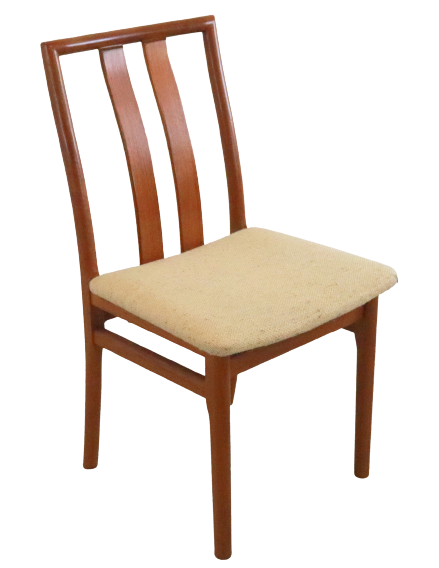 Set of 4 Danish design chairs 'Tuse'