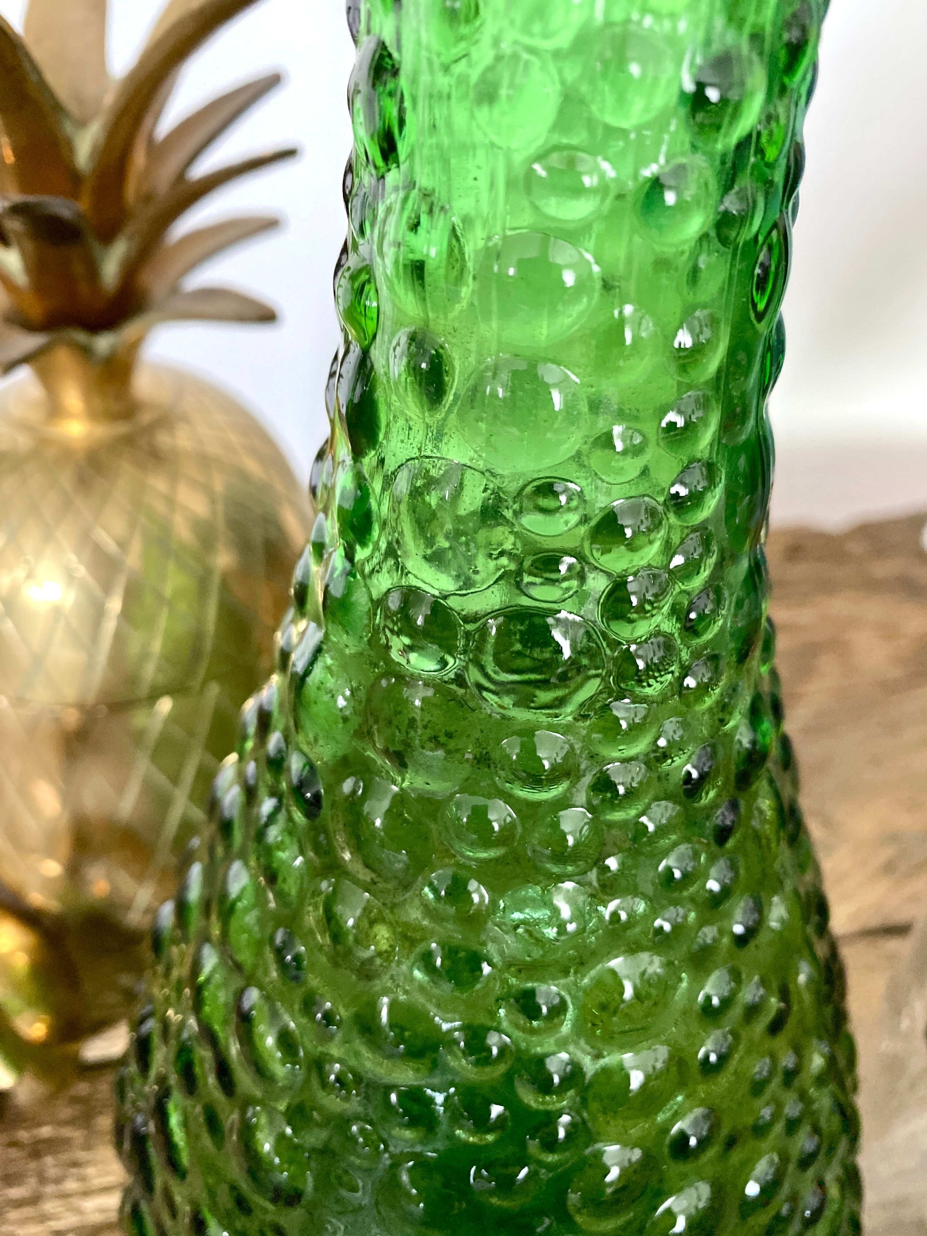 Green Empoli decanter