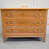 Modable in blond cherry wood, Louis XVI style - 1910