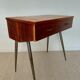 Scandinavian hairdresser in teak veneer - 1960s