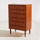 Restored teak dresser