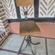 Chaise d'atelier industrielle