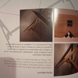 Table à manger Tl2 Cavalletto en frêne par Franco Albini pour Poggi, 1950