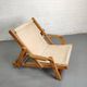 Pair of armchairs sun loungers Kon-Tiki Ikea 1970 Gillis Lundgren