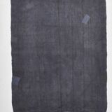 Patchy handmade hemp rug, 164x204cm