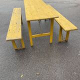 Terrace table & benches