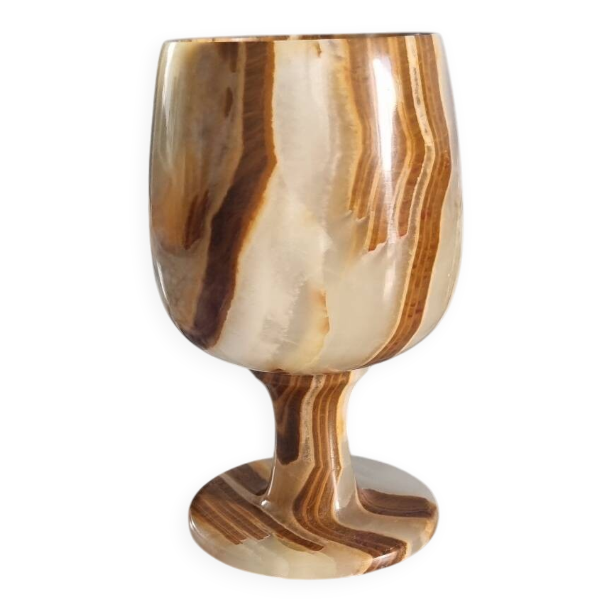 Onyx wine glass