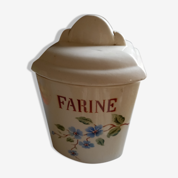 Pot à farine vintage