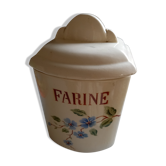 Pot à farine vintage