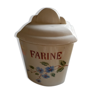 Pot à farine vintage