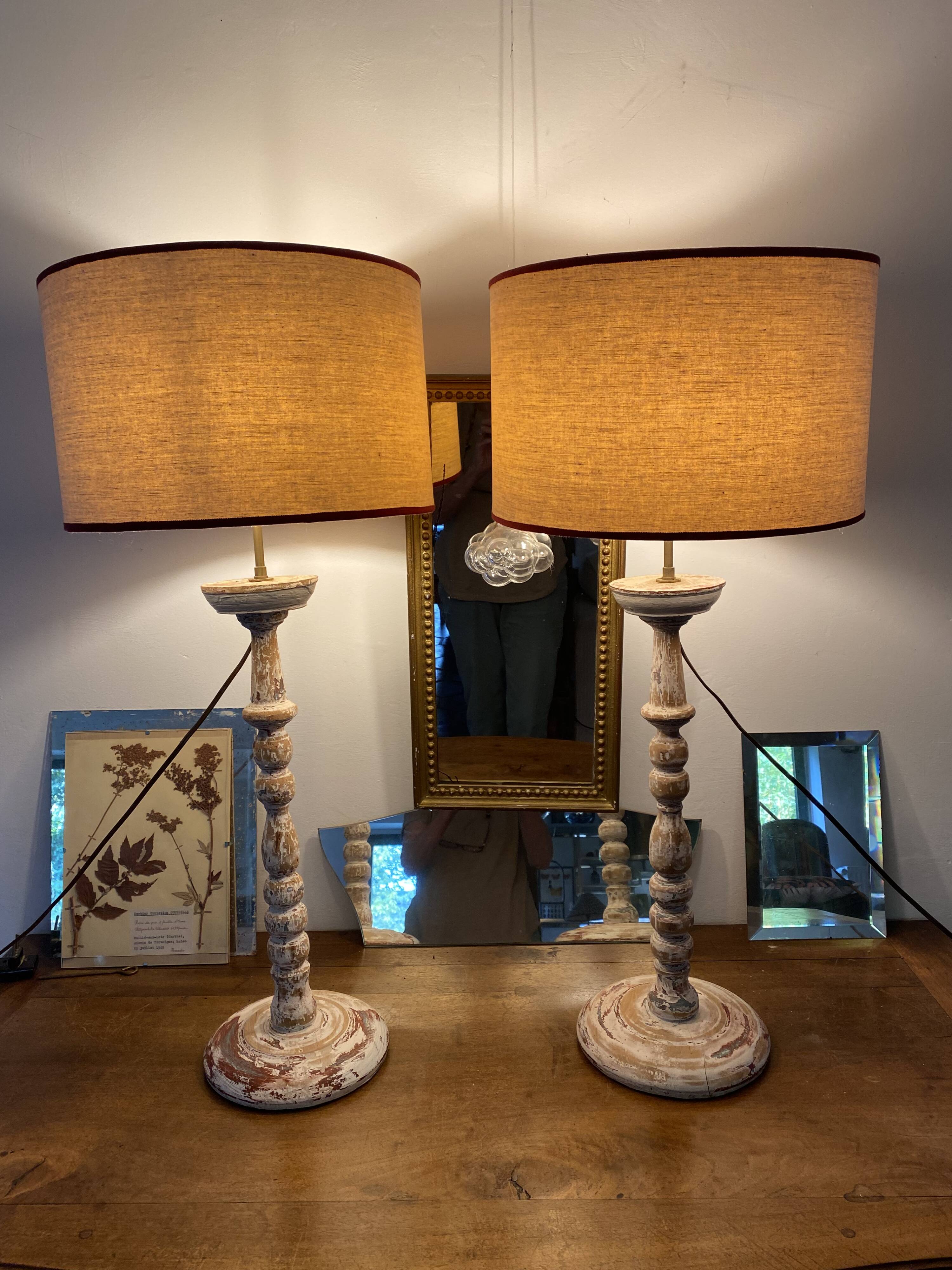 Paire de lampes