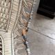 Emmanuelle armchair in wicker and rattan