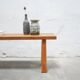 Banc vintage en bois