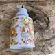Old White Opaline Pendant Lamp + Yellow Orange Decor 70s Vintage