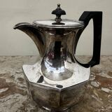 Kirby Beard & Co Paris - Made in England - Silver Metal Teapot H 21cm