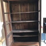 Louis Philippe cherry wood bookcase