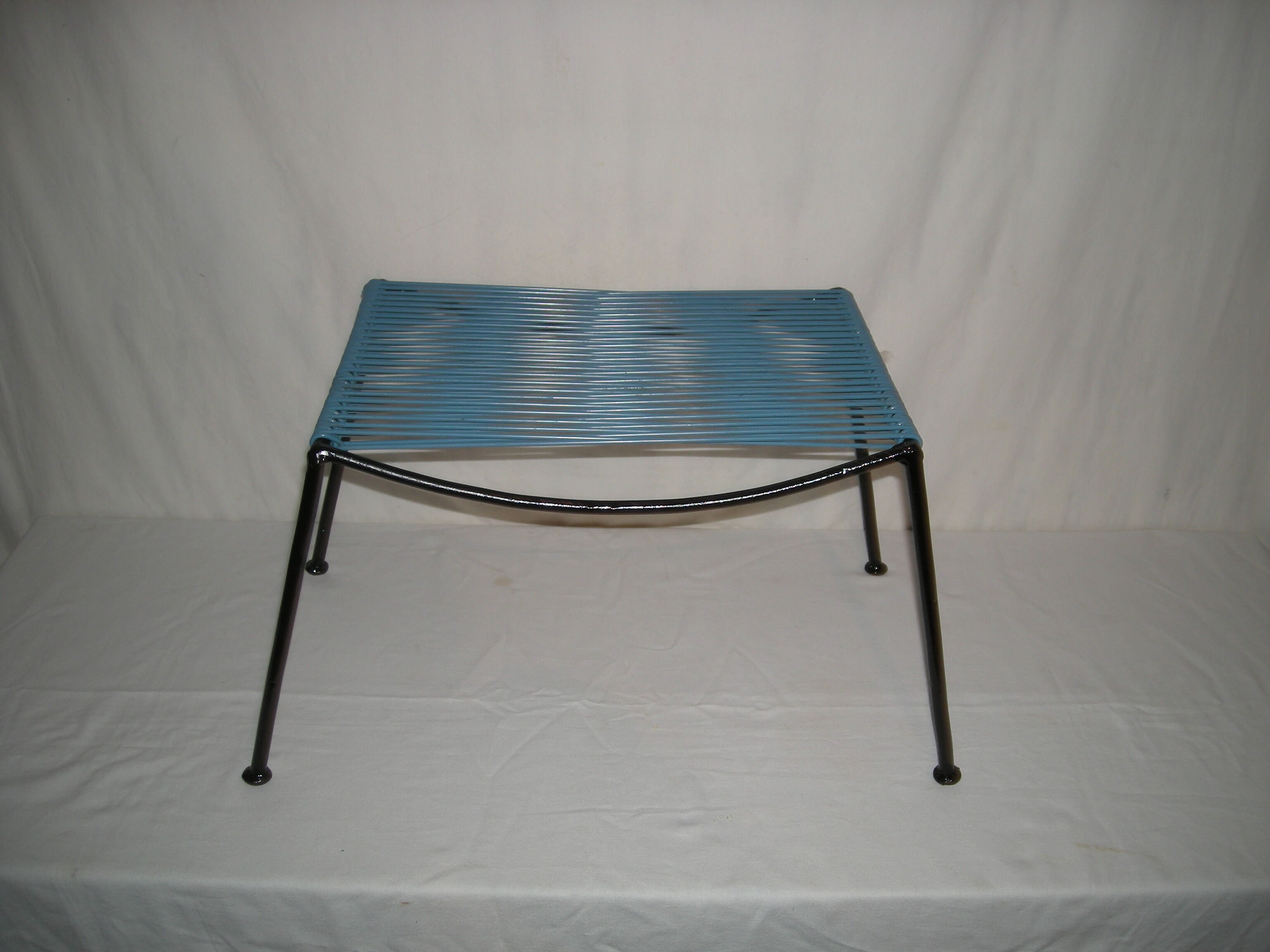 Pair of footrests scoubidou from the 50s