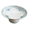 Choisy le Roi Hte Boulanger iron earth compote bowl, Cyclamen model