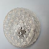 Prisma round ceiling light in vintage glass