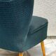 Midnight blue vintage cocktail chair