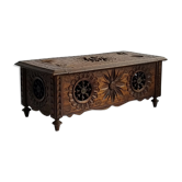 Carved wooden box - 20th