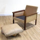 Hans Olsen rosewood chaise longue