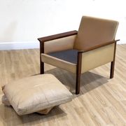Hans Olsen rosewood chaise longue