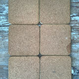 Box of 6 coasters bird motif