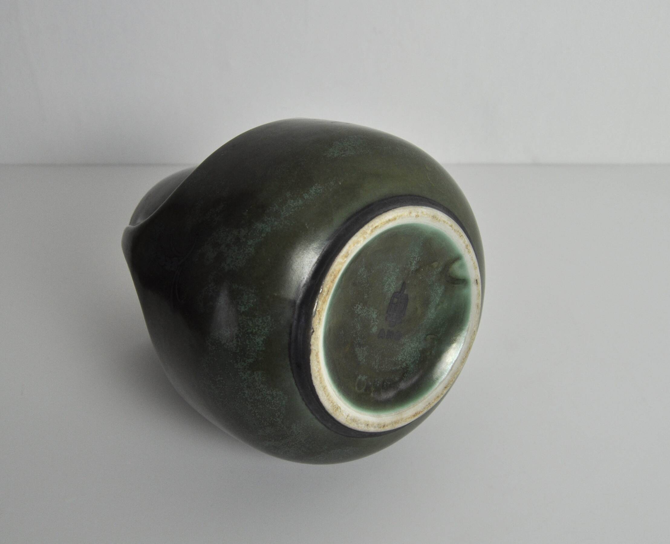 Vase en céramique Art Déco d'Arabia Finland – années 1940-1950