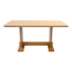 70s table with oak laminate top