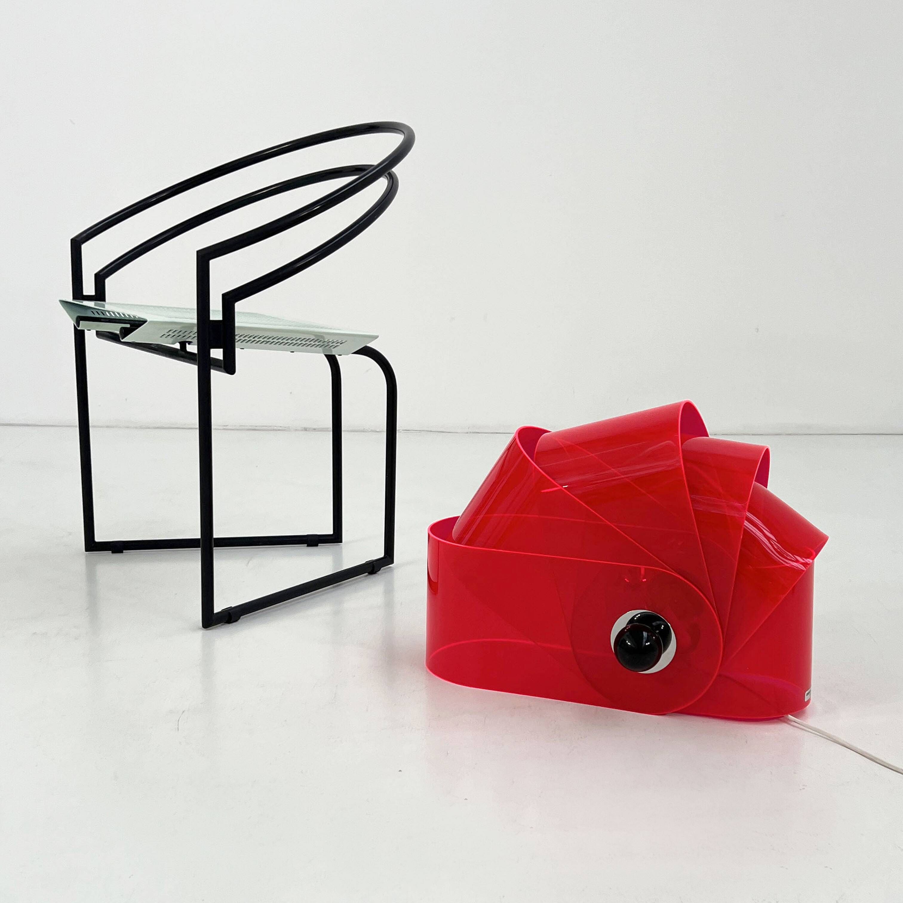 Lampe Gherpe Rose par Superstudio pour Design Centre Poltronova, 1968