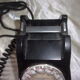 Telephone in black bakelite ericsson