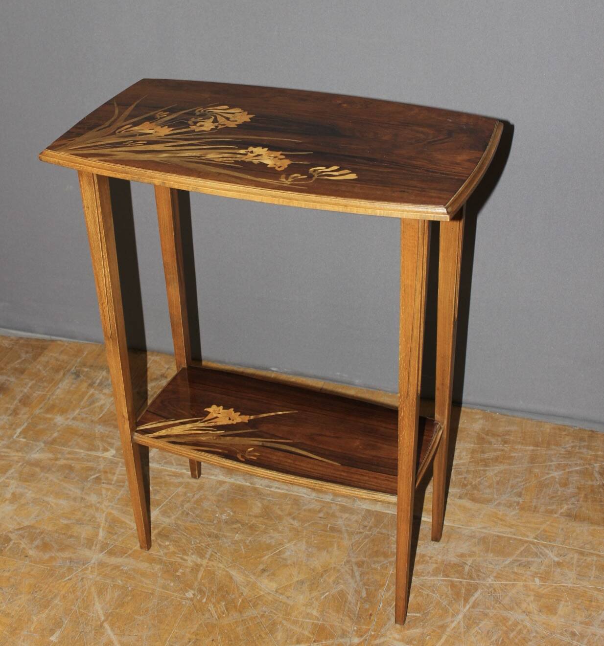 Art Nouveau side table by Emile Gallé