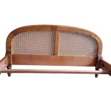 Lit vintage en cannage 120x190cm