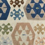 9x11 Rug For Living Room Persian Kilim Rug, 277x342Cm