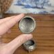 Indian Kutch 800 Silver Open Salt Cellar Pair of 800 Silver Salt Cellars