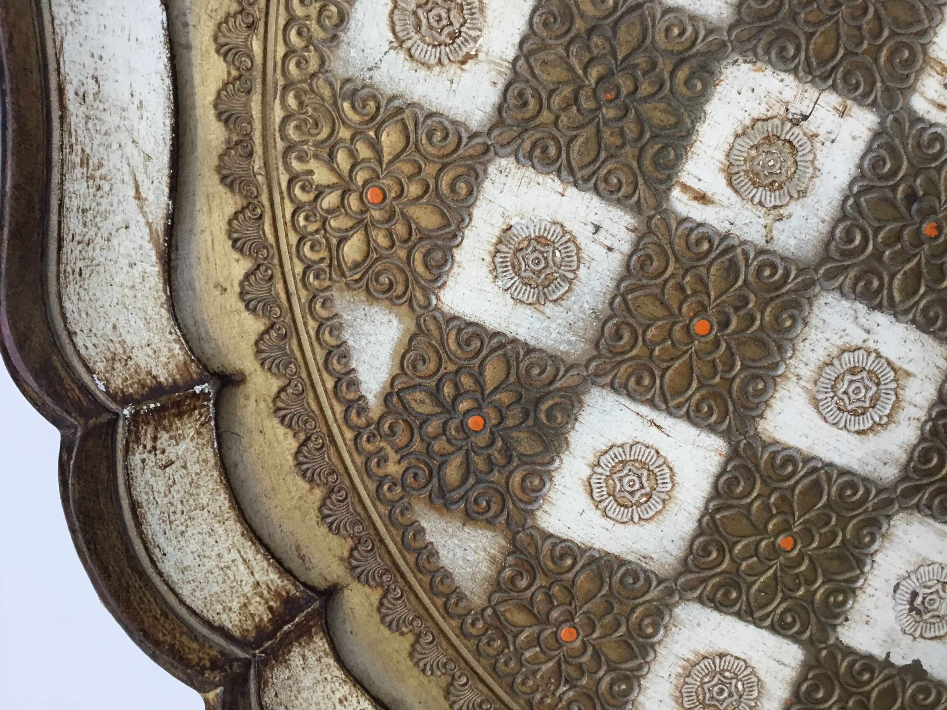 Italian wood platter Florentina Legnolita