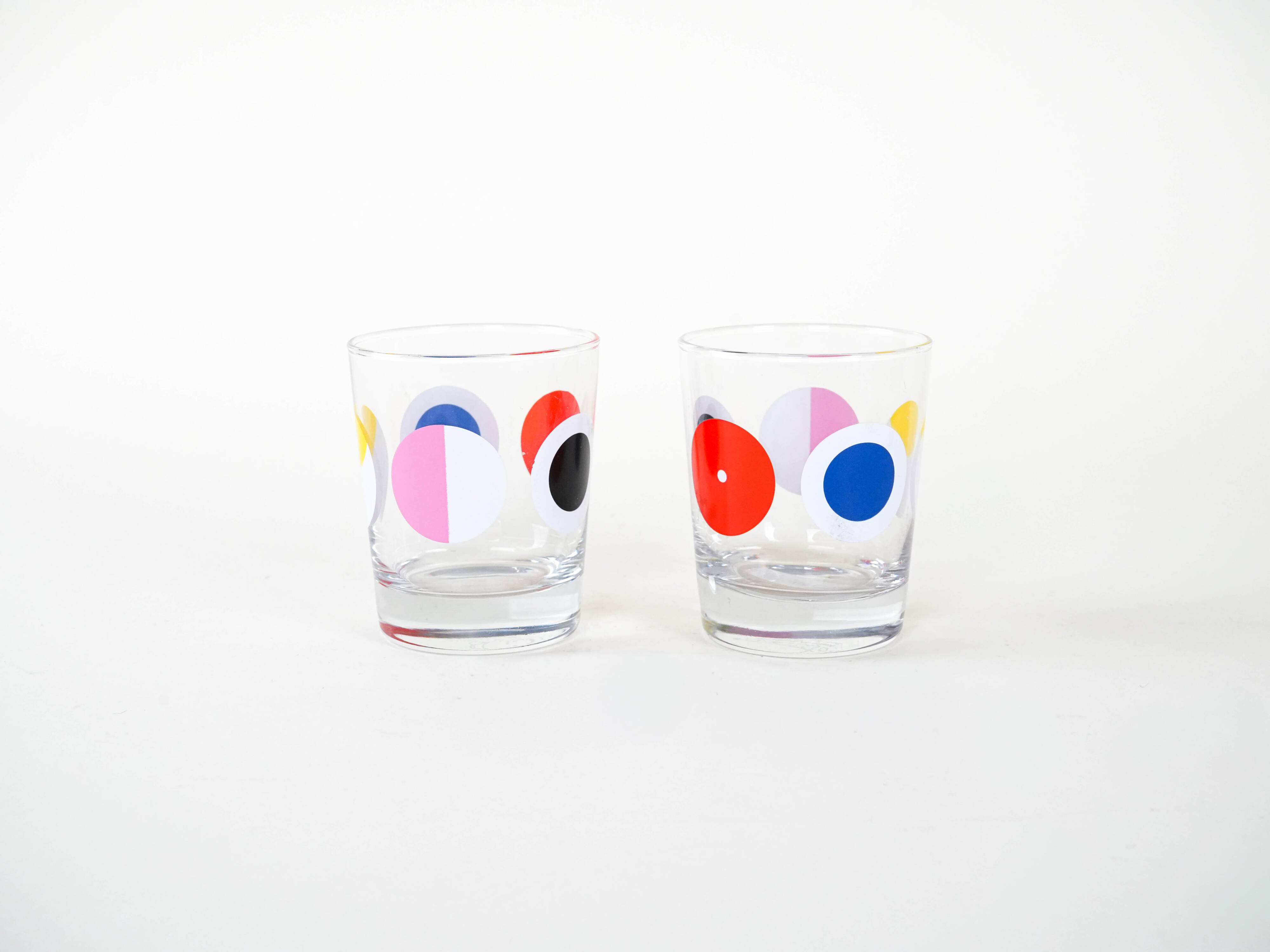 Set of glasses, Danish design, 1990s, manufactured by IKEA