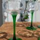 Antique engraved glasses