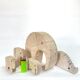 Pig-epic in travertine, 1970