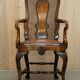 Fauteuil Bergère Antique Thomas Chippendale sculpté Claw & Ball cuir