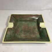 Old porcelain limoges stamp, signature sylvie 93 vintage ashtray