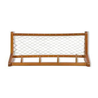 Oak coat rack