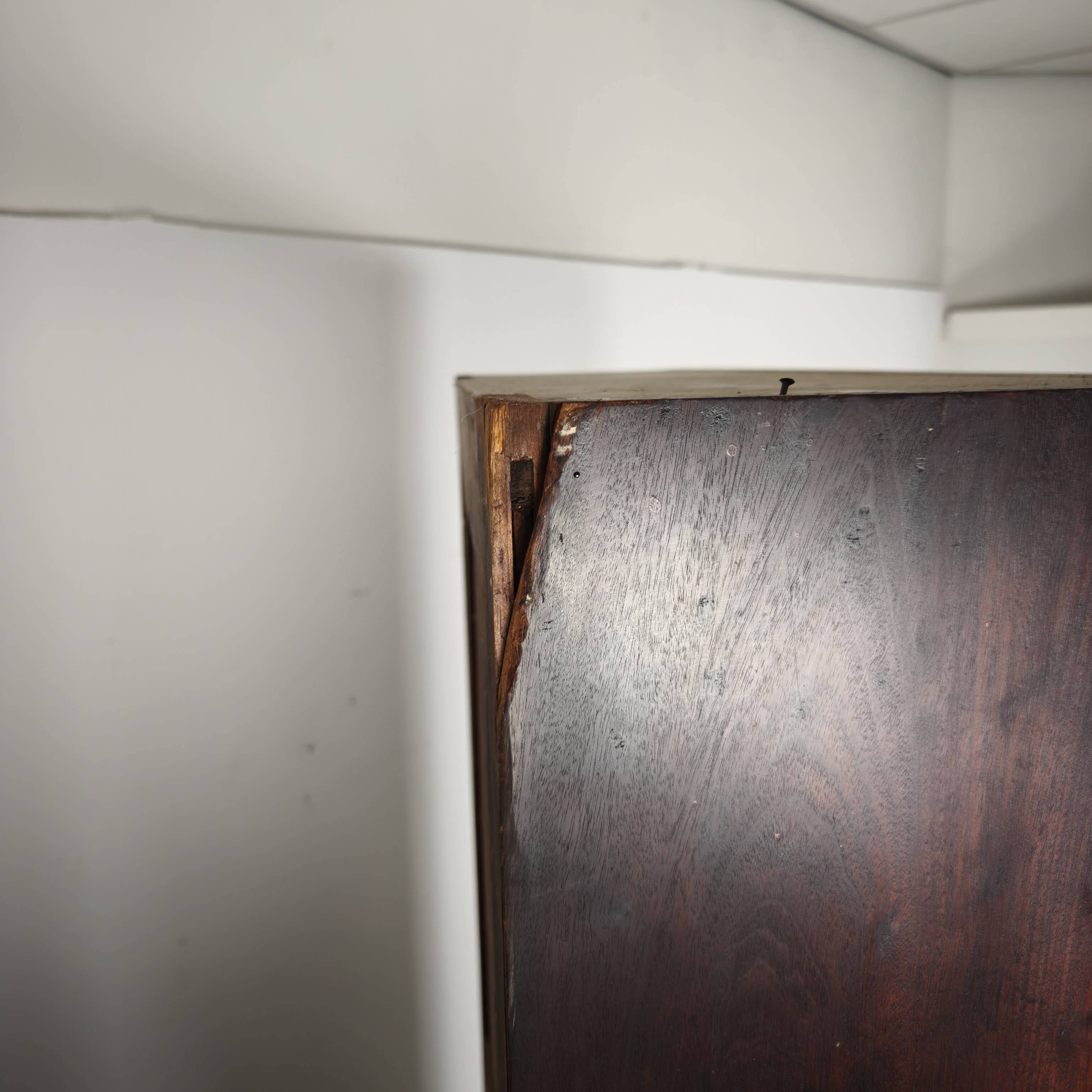 Late 19th Century English Display Bookcase with Glazed Doors & Drawers