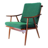 Fauteuil vintage Boomerang par Ton, Tchécoslovaquie 1960
