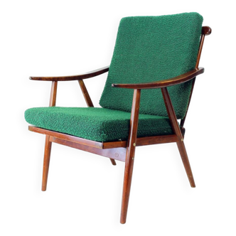 Vintage Boomerang Armchair By Ton, Czechoslovakia 1960s